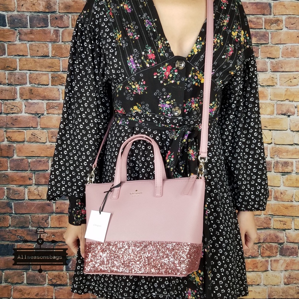 Kate spade Ina Greta Court crossbody glitter bag - Picture 3 of 8